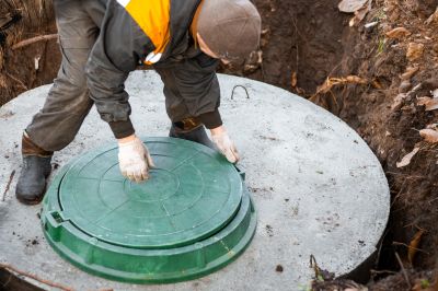 Septic Tank Lid Repair